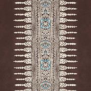 Javanese Stripe Wallpaper Brown Blue