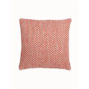 Large Square Spotted Piped Cushion