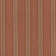 Moray Stripe Wool Fabric Russet Red