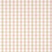 Saybrook Check Wallpaper Pink and Beige