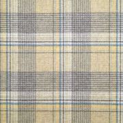 Wagtail Plaid Fabric Sandstone Yellow Blue