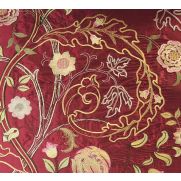 Mary Isobel Embroidered Silk Fabric