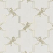 Sample-Horse Trellis Fabric Sample