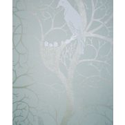 Sample-Squirrel & Dove Wallpaper Sample
