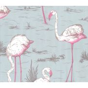 Sample-Flamingos Wallpaper Sample