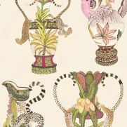 Sample-Khulu Vases Wallpaper Sample