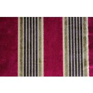 Sample-Salon Stripe Velvet Fabric Sample