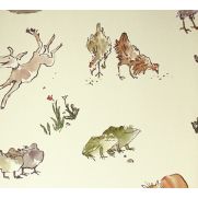Sample-Quentin's Menagerie Wallpaper Sample