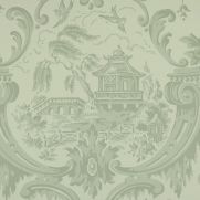 Sample-Chippendale China Wallpaper Sample