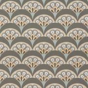 Sample-Deco Scallop Wallpaper Sample