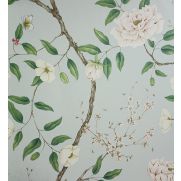 Sample-Romey's Garden Wallpaper Sample