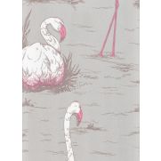 Sample-Flamingos Wallpaper Sample