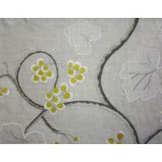 Shiraz Embroidered Linen Fabric