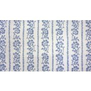 Sample-Floral Stripe Fabric Sample