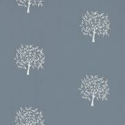 Woodland Tree Embroidery Fabric