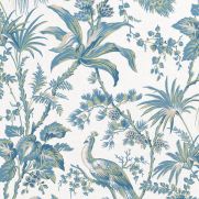 Peacock Toile Fabric