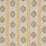 Alma Fabric Ochre Yelow Mole Grey