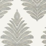 Sample-Palampore Leaf Wallpaper Sample