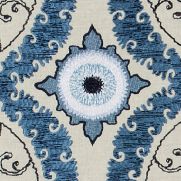 Sample-Castile Embroidered Fabric Sample