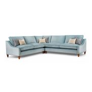 Thakeham Corner Sofa In Omega Velvet