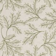 Sample-Chelsea Fern Embroidered Fabric Sample