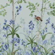 Bird & Bluebell Wall Mural