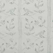 Birdie Wallpaper Mink Grey Moss Green