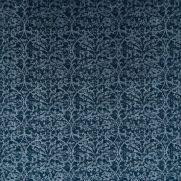 Blue Damask Fabric Marchmain