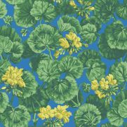 Blue Green and Yellow Wallpaper