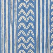 Sample-Boho Stripe Linen Fabric Sample