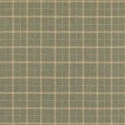 Bowmont Wool Fabric Lovat Green White