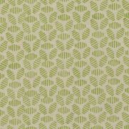 Bumble Bee Linen Fabric Green