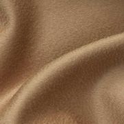 Cashmere Velour Fabric Camel Brown