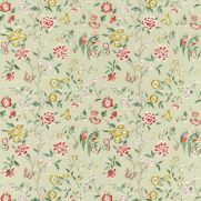 Sample-Chinoiserie Hall Embroidered Fabric Sample