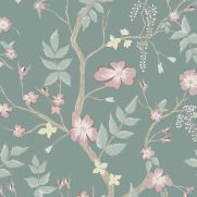 Sample-Cinda's Rose Wallpaper Sample