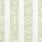 Clipperton Stripe Linen Fabric Green