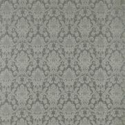 Crivelli Woven Grey Damask Fabric