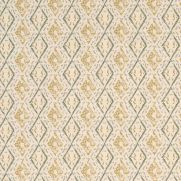Dacca Fabric in grey and gold