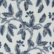 Sample-Oaknut Stripe Embroidery Fabric Sample