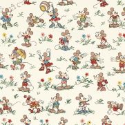 Mickey & Minnie Fabric