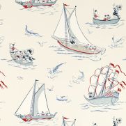 Donald Duck - Nautical  Fabric