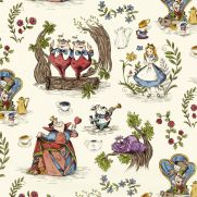 Alice in Wonderland Fabric