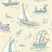 Sample-Donald Duck - Nautical Wallpaper Sample