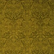 Ducato Velvet Yellow Damask Fabric