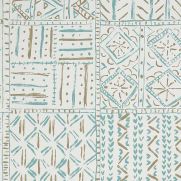 Duck Egg Blue Geometric Wallpaper Ashdown 