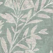 Fan Flower Linen Fabric