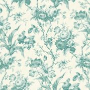 Chinoiserie Floral Wallpaper