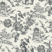 Chinoiserie Toile Wallpaper