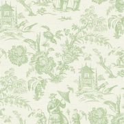 Chinoiserie Toile Wallpaper