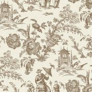 Chinoiserie Toile Wallpaper